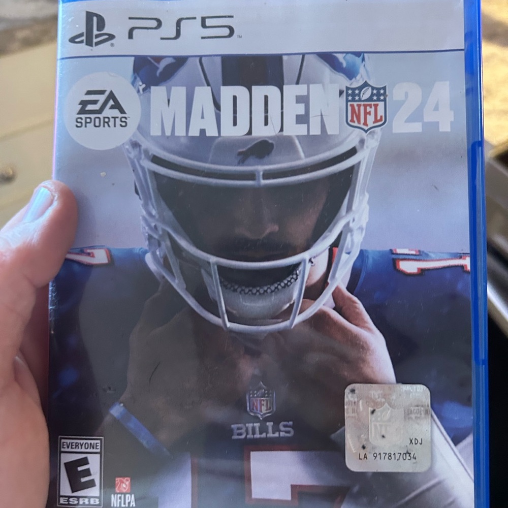 Madden NFL 24 for PS5 - Blue Case